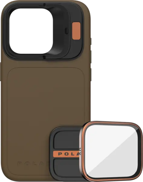 PolarPro Kit - LiteChaser iPhone 15 Pro Max Case Desert + UV Filter