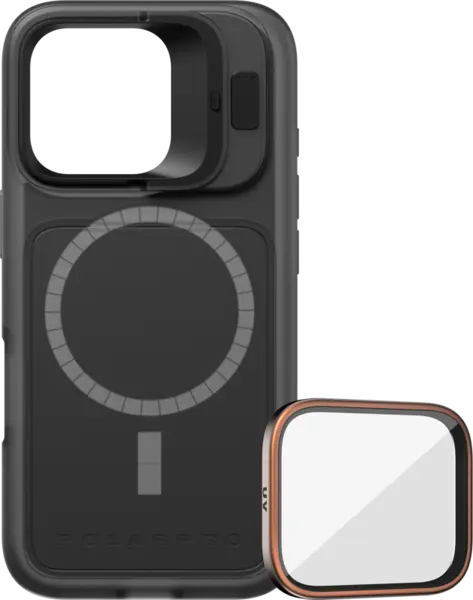PolarPro Kit - LiteChaser iPhone 16 Pro Base Case Black + UV Filter