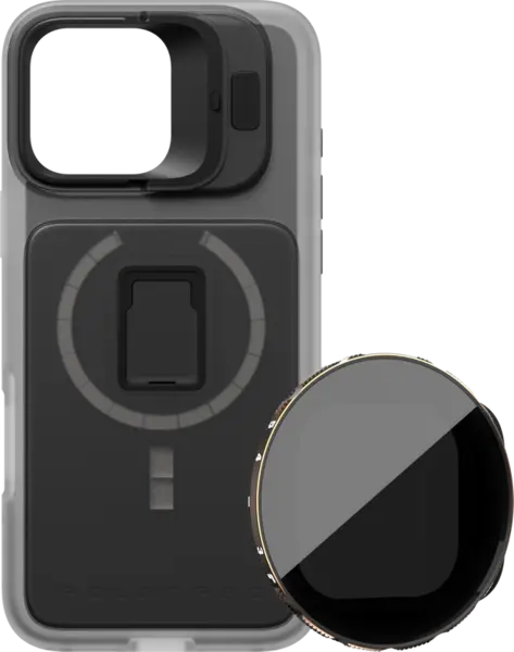 PolarPro Kit - LiteChaser iPhone 16 Pro Max Pro Case Clear +VND 3-5 Filter