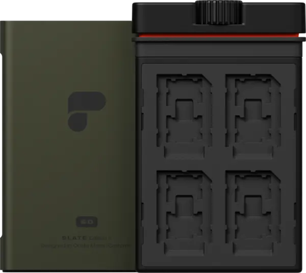 PolarPro Memory Card Case Slate SD Edition II Forest