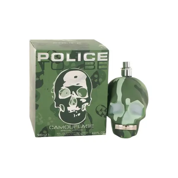 Police To Be Camouflage Apa de toaleta pentru barbati EDT Volum 125 ml