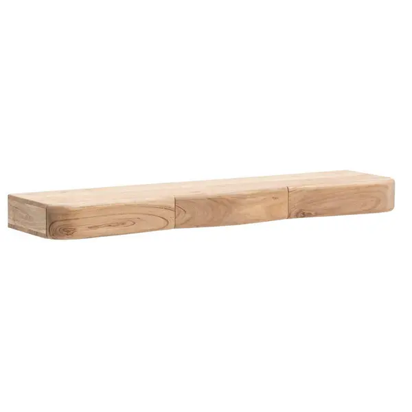 Poliță De Perete 100/8/20 cm, culoare lemn acacia