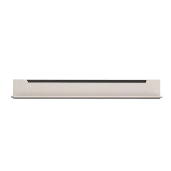 Poliță De Perete 200/25,6/21,9 cm, negru, nisipiu