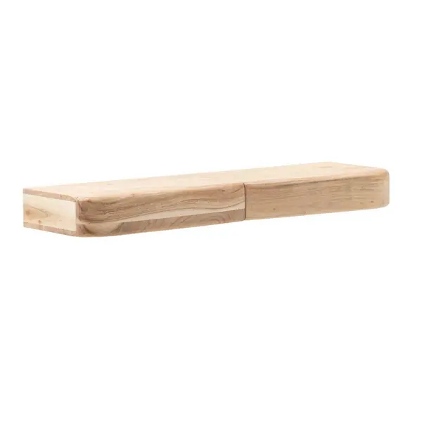 Poliță De Perete 80/8/20 cm, culoare lemn acacia