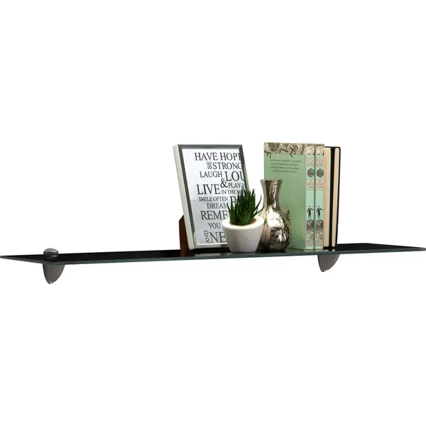 Poliță Din Sticlă 78/0,6/18 cm, negru