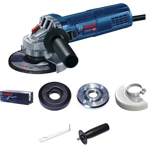 Polizor unghiular Bosch Professional GWS 9-125 S, 900 W, 2800-11.000 RPM, 125 mm diametru disc, aparatoare protectie, cheie splinturi, maner suplimentar, piulita strangere, valiza profesionala