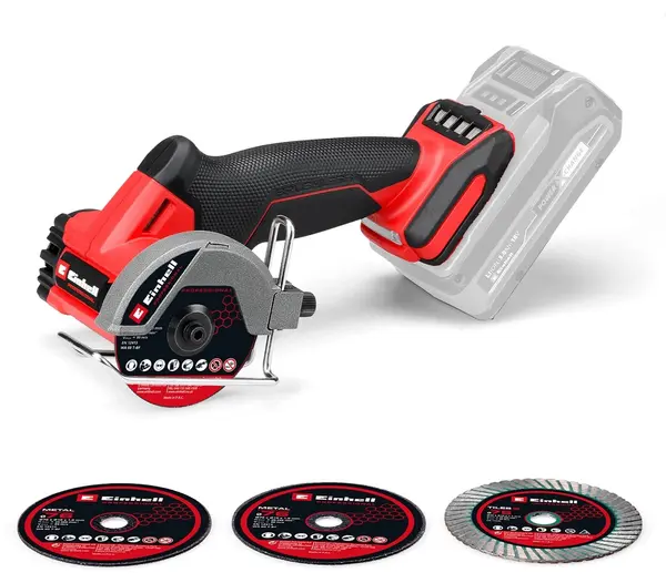 Polizor unghiular cu acumulator Einhell - Power X-Change Pro, TP-CO 18/76-C Li, 18 V, 76 mm, Solo