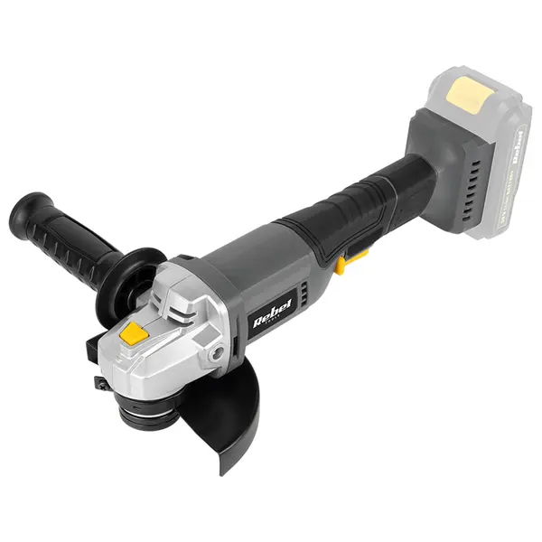 Polizor unghiular fără fir 20V, disc 125 mm, fără acumulator, Rebel RB-1022