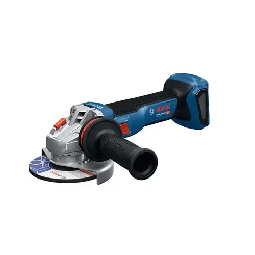 Polizor unghiular pe acumulator Bosch Professional GWS 18V-11, 06019N4102, 18V, 9000 RPM, 125 mm, KICKBACK&DROP control, protectie restart, M14, piulita cu blocare rapida, maner auxiliar, flansa de sprijin, fara acumualtor/incarcator, L-BOXX 136