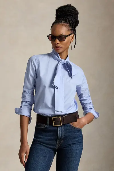 Polo Ralph Lauren cămașă de damă din bumbac