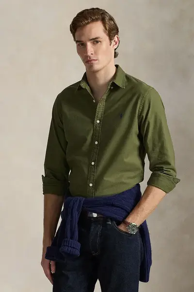 Polo Ralph Lauren cămașă pentru bărbați din bumbac