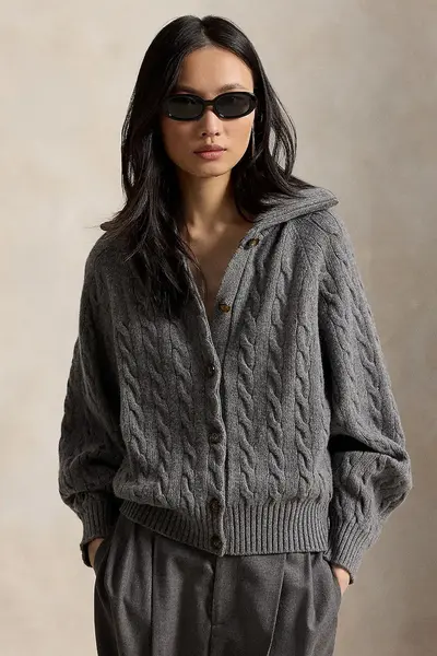 Polo Ralph Lauren cardigan pentru femei din lână