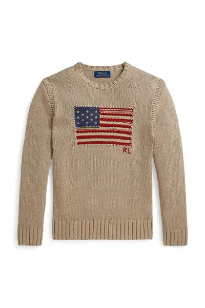 Polo Ralph Lauren pulover pentru copii din bumbac