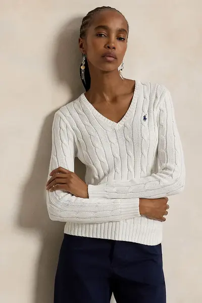 Polo Ralph Lauren pulover pentru femei din bumbac