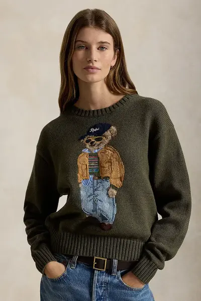 Polo Ralph Lauren pulover pentru femei din bumbac