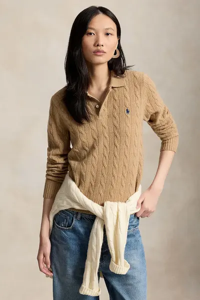 Polo Ralph Lauren pulover pentru femei din lână