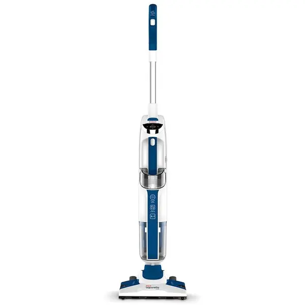 POLTI Polti PTEU0299 VAPORETTO 3 CLEAN_BLUE Vacuum steam mop with portable steam cleaner, White/Blue