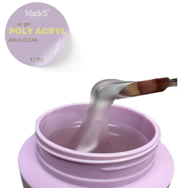 Poly Acryl Aqua Clear Macks 15gr - PA-CHP-15
