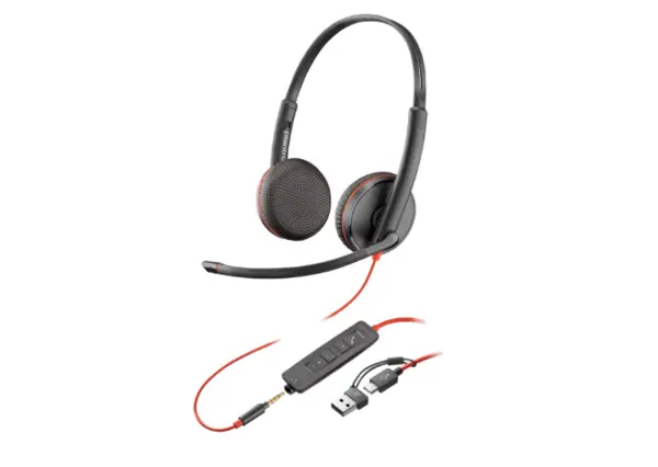 Poly BW 3225 USB-C HS +3.5mmP +USB-C/A Poly BW 3225 USB-C HS +3.5mmP +USB-C/A