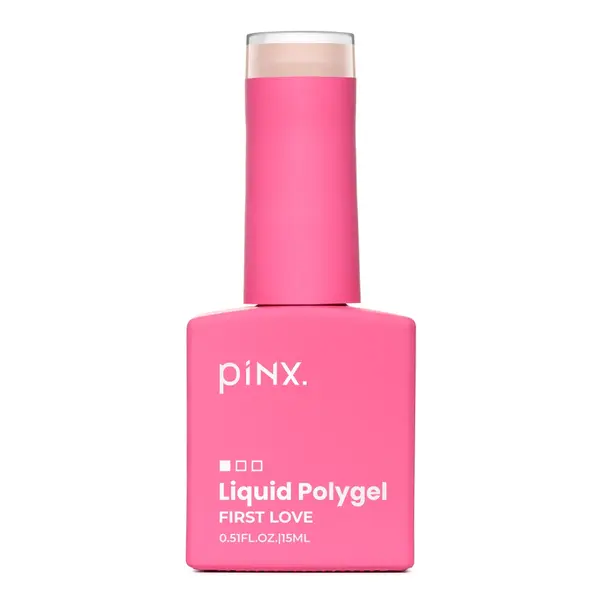 Polygel lichid First Love Not So Shy, 15ml, Pinx.