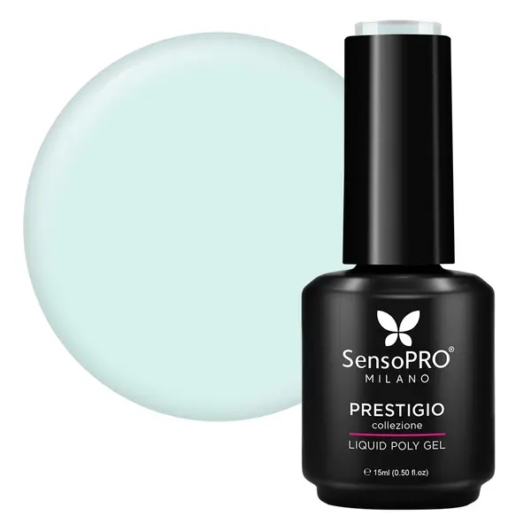 Polygel Lichid SensoPRO Milano PRESTIGIO, Matcha Cookie, 15ml