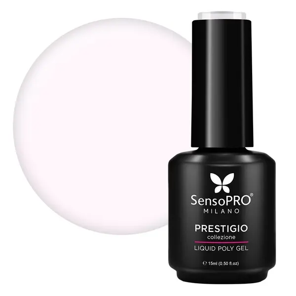 Polygel Lichid SensoPRO Milano PRESTIGIO, Powder Puff, 15ml