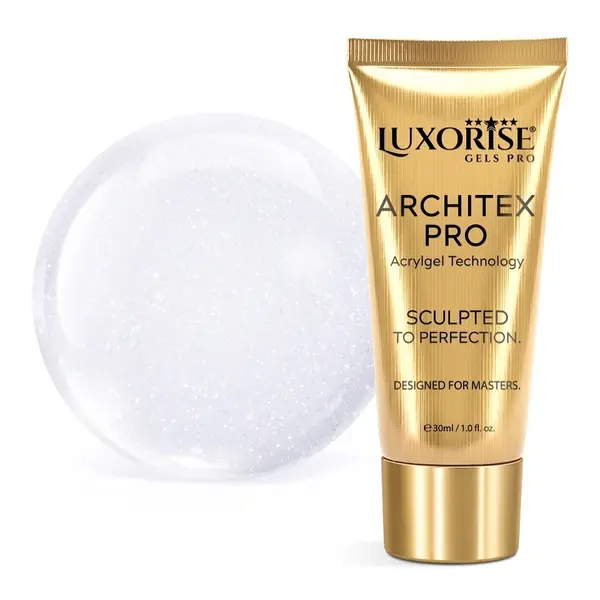 Polygel LUXORISE ARCHITEX PRO - Divine Sheen Collection, Angel Infusion, 30ml