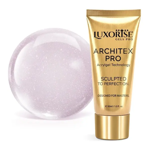 Polygel LUXORISE ARCHITEX PRO - Intense Elegance Collection, Bordeaux Gem, 30ml