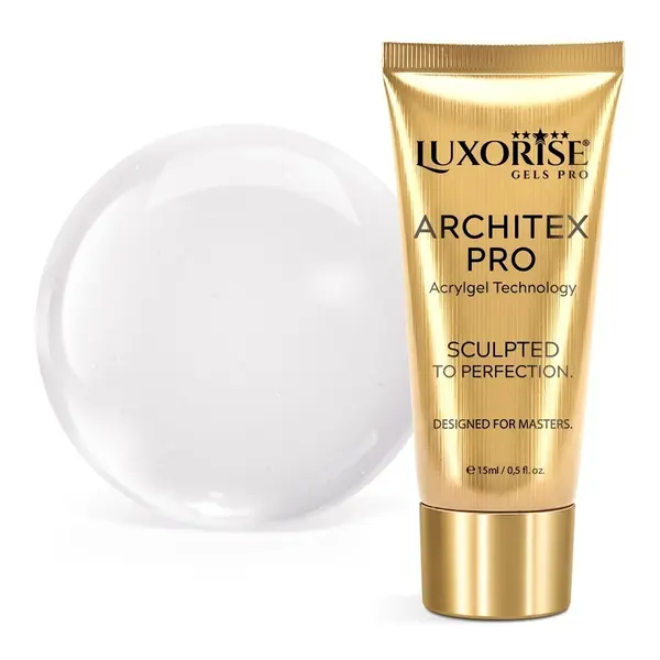 Polygel LUXORISE ARCHITEX PRO - Rare Sensations Collection, Celestial Nude, 15ml