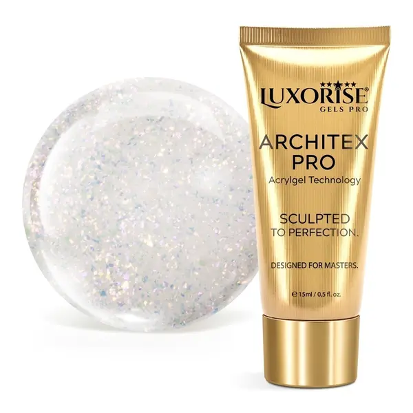 Polygel LUXORISE ARCHITEX PRO - Rare Sensations Collection, Frosted Sun, 15ml