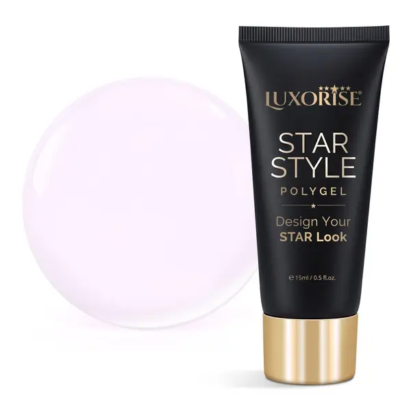 Polygel LUXORISE STAR STYLE - STAR DREAM Collection, Blush Fantasy, 15ml