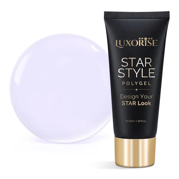 Polygel LUXORISE STAR STYLE - STAR DREAM Collection, Lilac Dreamscape, 50ml