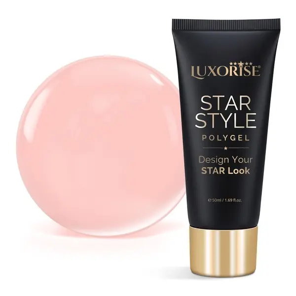 Polygel LUXORISE STAR STYLE - STAR SIGNATURE Collection, Melted Caramel, 50ml