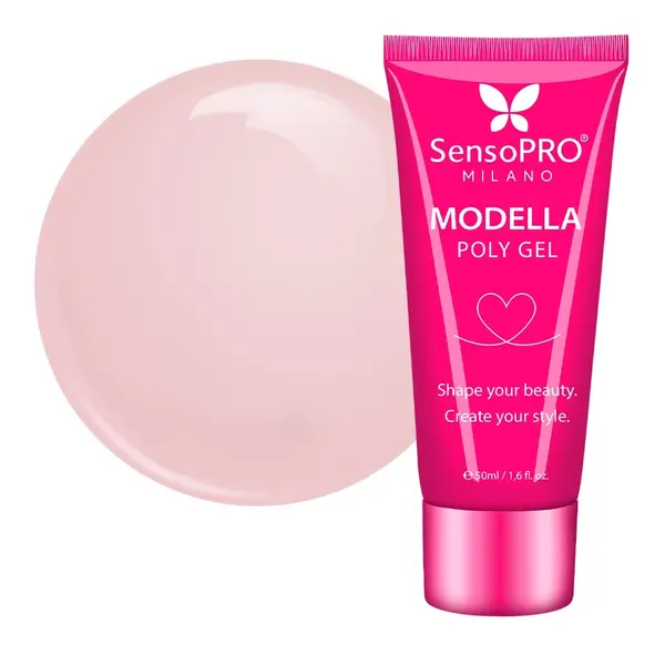 Polygel MODELLA SensoPRO Milano - Cocoa Nude, 50ml