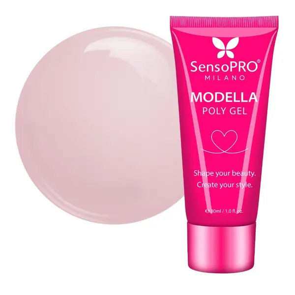 Polygel MODELLA SensoPRO Milano - Mocha Nude, 30ml