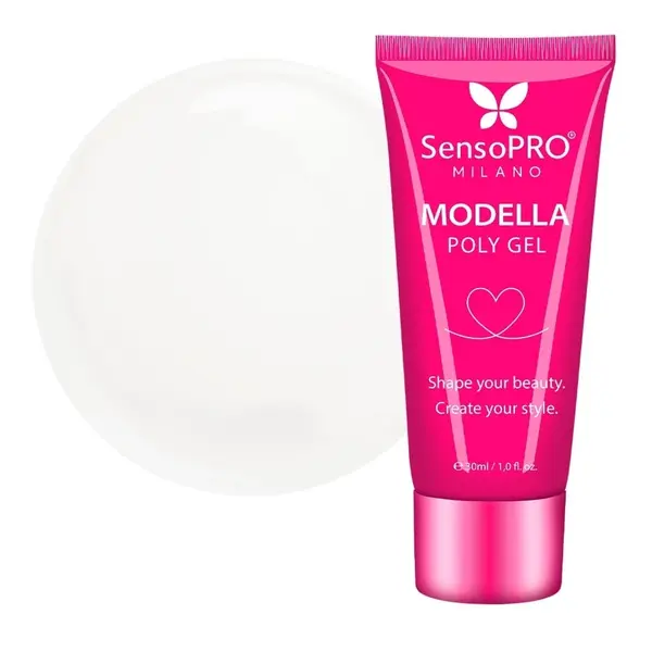 Polygel MODELLA SensoPRO Milano - White, 30ml