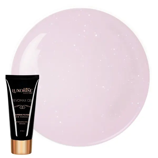 Polygel REVOMAX GEL LUXORISE Blush Cream, 15ml