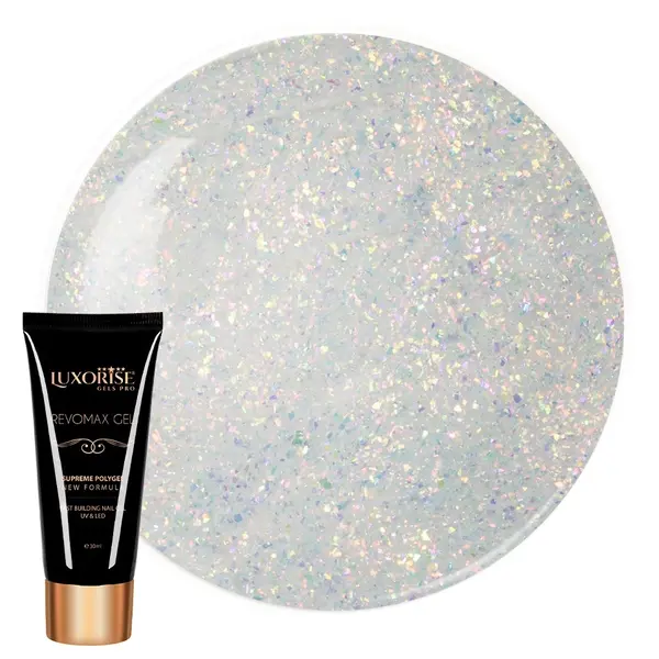 Polygel REVOMAX GEL LUXORISE Enchanted Gold, 30ml