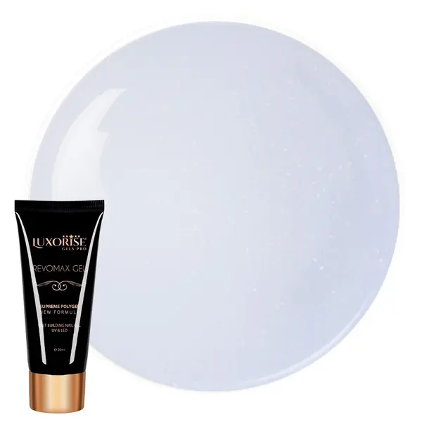 Polygel REVOMAX GEL LUXORISE Pearl Shimmer, 30ml
