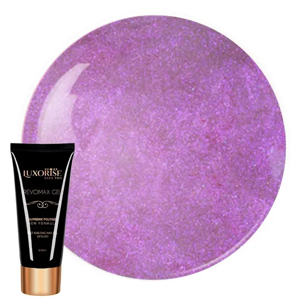 Polygel REVOMAX GEL LUXORISE Peony Paradise, 30ml