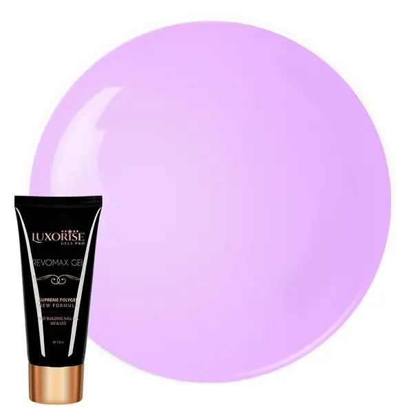 Polygel REVOMAX GEL LUXORISE Sweet Raspberry, 15ml