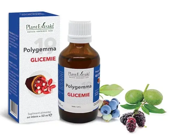 Polygemma 19 Glicemie, 50 ml, Plant Extrakt