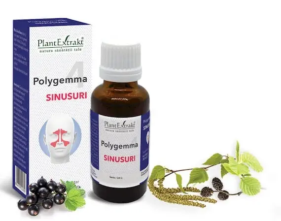 Polygemma 4, Sinusuri, 30 ml, Plant Extrakt
