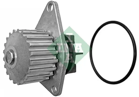 Pompa apa cu garnitura potrivit CITROEN AX, BERLINGO, BERLINGO MINIVAN, BX, C15, C15 MINIVAN, SAXO, XSARA, XSARA HATCHBACK, XSARA KOMBI, ZX; PEUGEOT 106 I, 106 II 1.0-1.4LPG 04.83-12.15