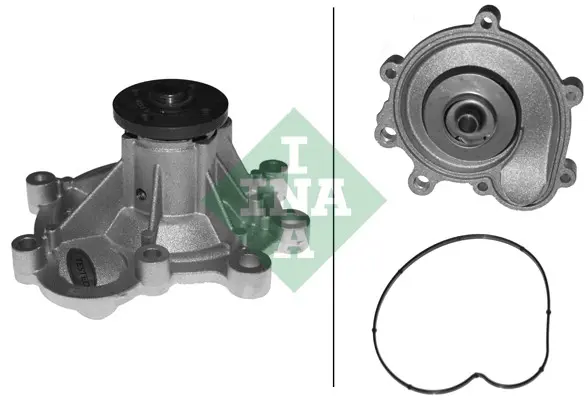 Pompa apa cu garnitura potrivit MERCEDES C (C204), C (CL203), C T-MODEL (S203), C T-MODEL (S204), C (W203), C (W204), CLC (CL203), CLK (A209), CLK (C209), E (A207), E (C207) 1.6 1.8 1.8CNG 05.02-