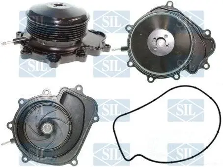 Pompa apa cu garnitura potrivit MERCEDES C (C204), C T-MODEL (S204), C (W204), CLS (C218), CLS SHOOTING BRAKE (X218), E (A207), E (C207), E T-MODEL (S212), E (W212), GLE (W166) 2.0D-2.2DH 01.07-