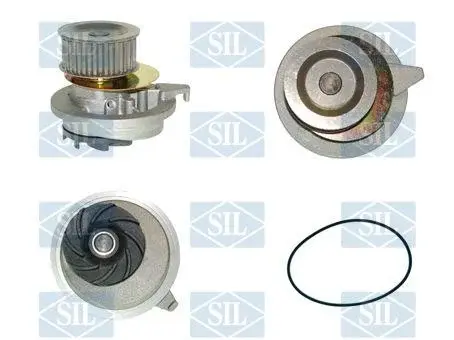 Pompa apa cu garnitura potrivit OPEL ASCONA C, ASTRA F, ASTRA F KOMBI, KADETT D, KADETT E, KADETT E COMBO, KADETT E KOMBI, MONTEREY B, VECTRA A 1.6D 1.7D 3.0D 03.82-08.99