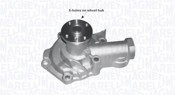 Pompa apa HYUNDAI EQUUS CENTENNIAL, inaltWAY, SANTA FE I, SONATA IV, TRAJET; KIA MAGENTIS; MITSUBISHI GALANT IV, GALANT VI, L 200, L 400, SPACE, SPACE RUNNER 2.0 2.4 4.5 intre 1988-2008