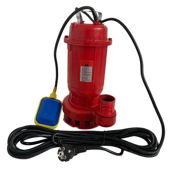 Pompa apa murdara DDT din fonta rosie WQD10 cu plutitor, 1100 W, 15 m ³ h