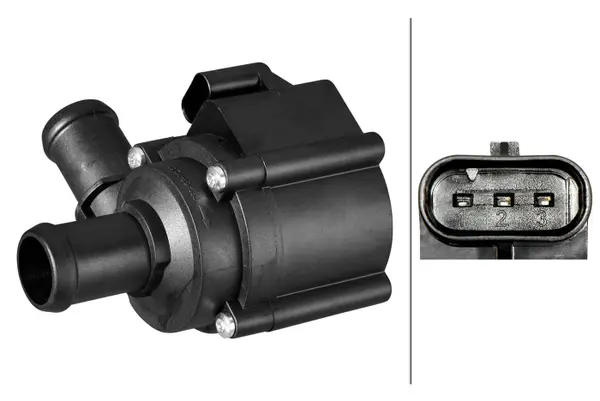 Pompa apa suplimentara electrica potrivit AUDI A4 ALLROAD B8, A4 ALLROAD B9, A4 B8, A4 B9, A5, A6 ALLROAD C7, A6 ALLROAD C8, A6 C7, A6 C8, A7, A8 D5, Q5, Q7, Q8 1.4-6.0 06.07-